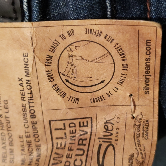 Silver Jeans New Womens Suki Mid Rise Slim Bootcut Jeans Fluid Denim Womens 🎉HP - Picture 17 of 17